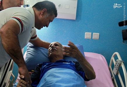 عیادت پرسپولیسی‌ ها از اسطوره آبی‌ ها /عکس