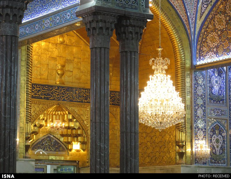 هنرنمایی ایرانی‌ها در حرم امام حسین/عکس