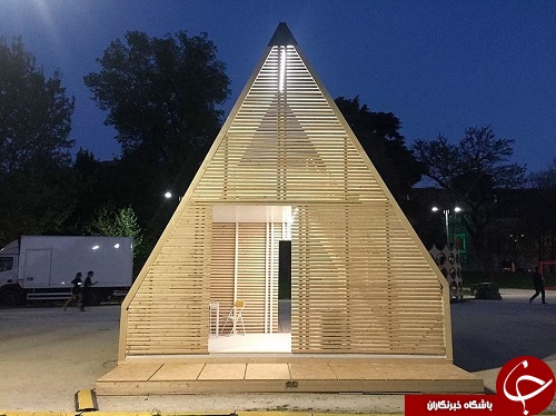 خانه‌هایی که در ۶ ساعت برای زلزله‌زده‌ها ساخته می‌شوند +تصاویر
