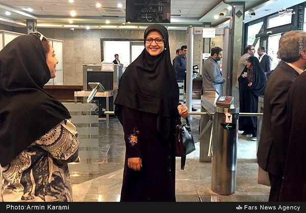 حضور مینو خالقی در همایش منتخبان لیست امید/ عکس