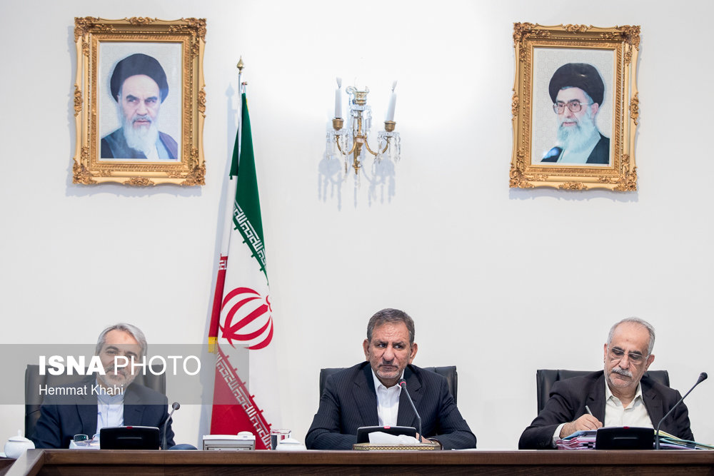 تصاویری از جلسه شواری اقتصاد با حضور معاون اول رییس جمهور