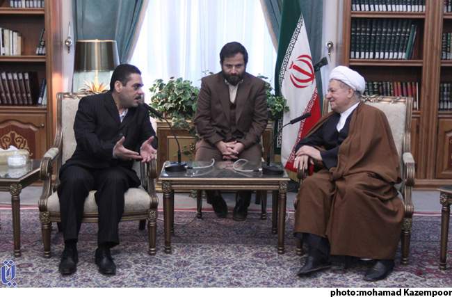 دیدار سمیرقنطار با آیت‌الله هاشمی‌رفسنجانی در سال 87/عکس