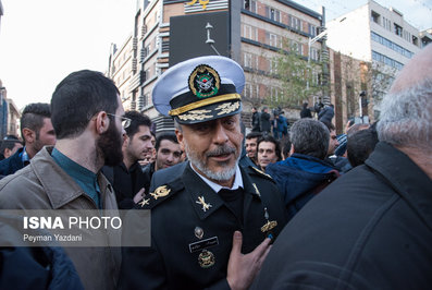 دریادار سریاری فرمانده نیروی دریایی ارتش