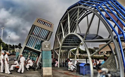 متفاوت ترین ایستگاههای اتوبوس+ تصاویر