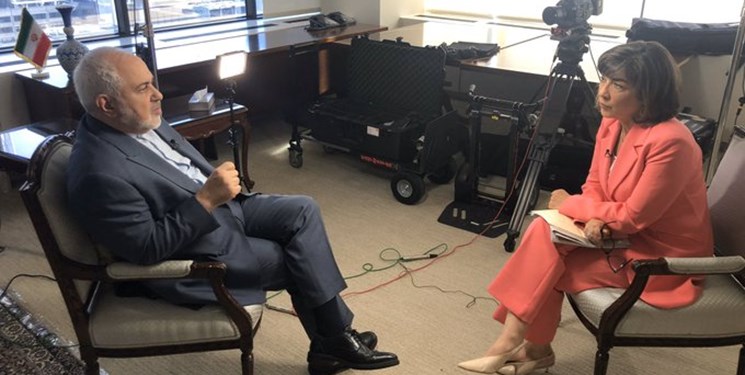 مجری سی ان ان توئیت کرد: ظریف گفت روحانی حاضر است با ترامپ در نیویورک دیدار کند!