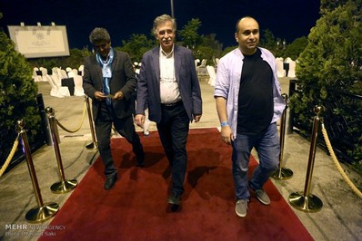 مازیار میری و همایون اسعدیان از دیگر میهمانان این مراسم بودند