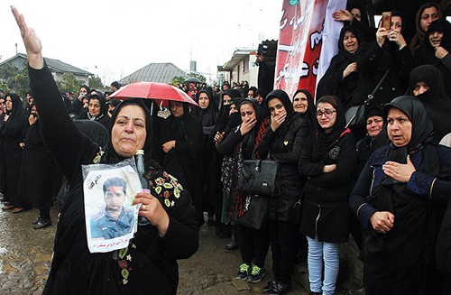 (تصاویر) تشییع زائران جانباخته‌ اربعین