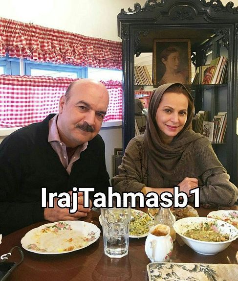 ایرج طهماسب و همسرش