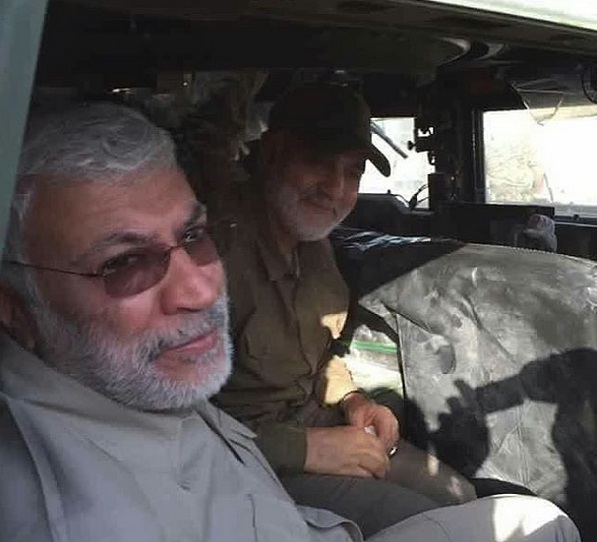 عکس جدید سردار سلیمانی در فلوجه