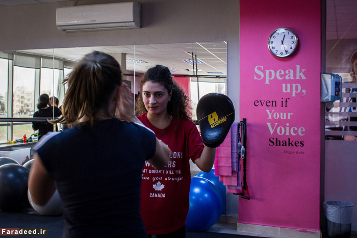 تصاویر/ باشگاه هنرهای رزمی زنان در اردن