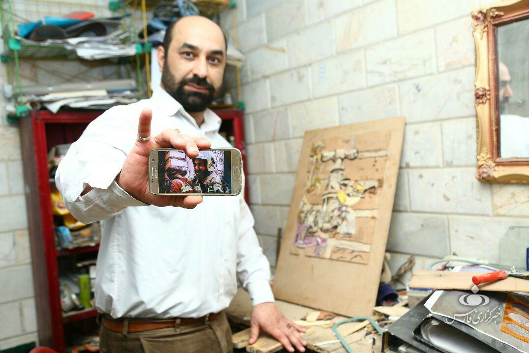 جدال چوب و آتش در دستان آتش‌نشان