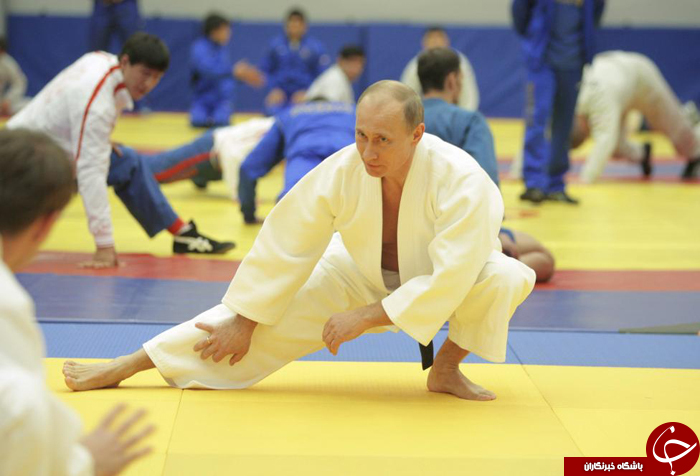 لحظات ورزشی رهبران دنیا +تصاویر