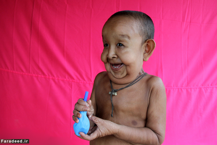 تصاویر/ پیرمرد 4 ساله‌ای به نام بایزید!