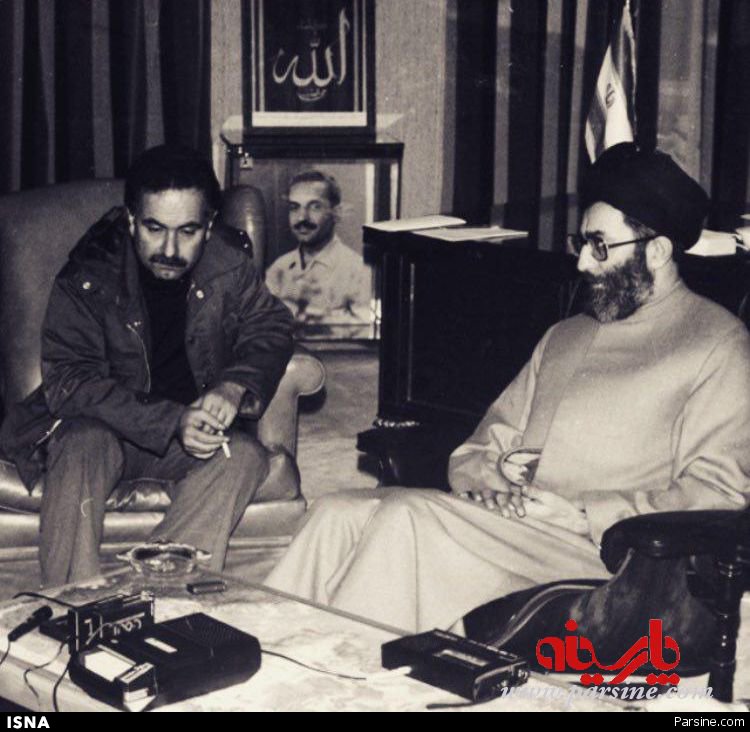 دیدار حضرت آیت‌الله خامنه‌ای با گل‌آقا/عکس