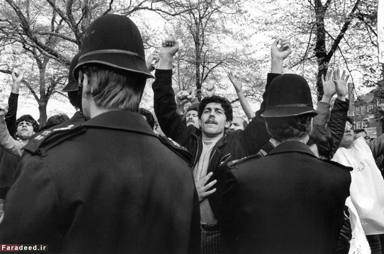 (تصاویر) اشغال سفارت ایران در لندن