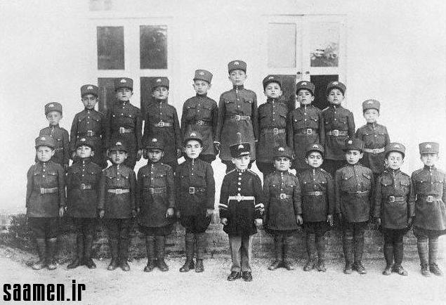 محمدرضا شاه در دوران مدرسه/عکس