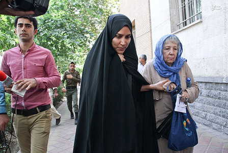 حجاب همسر جیسون رضائیان/عکس