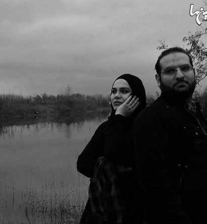 کارگردان معروف در کنار همسرش/ عکس