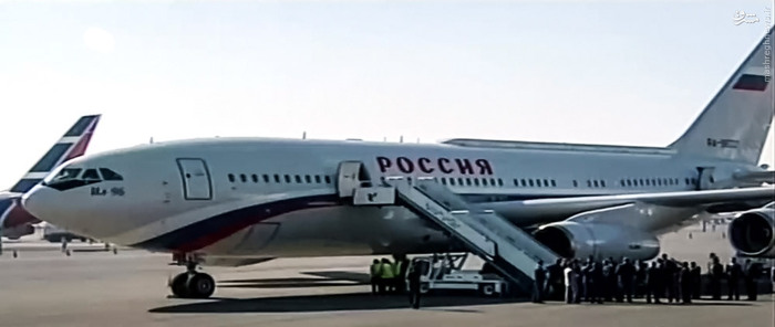 پوتین با چه هواپیمایی وارد تهران شد؟/ عکس