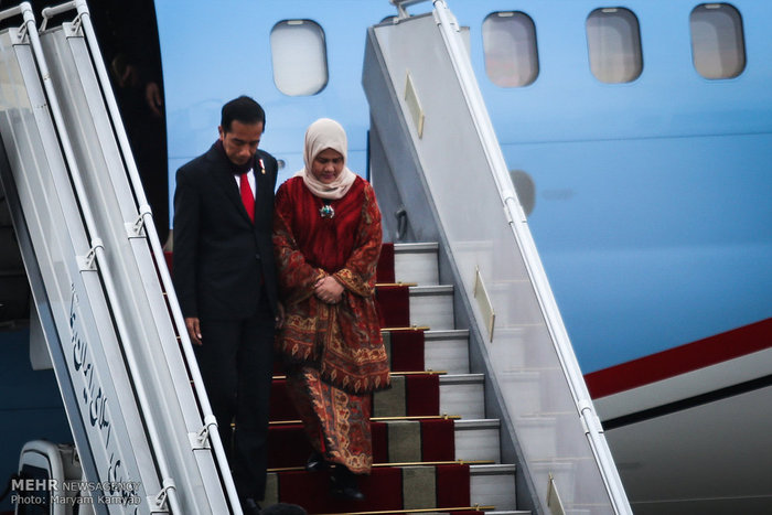 همسر رئیس جمهور اندونزی در تهران/عکس