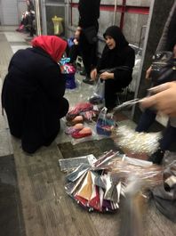 دستفروشان مترو