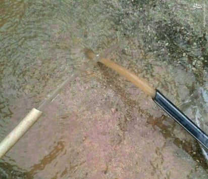 تفاوت آب لوله کشی اهواز با آب آشامیدنی/عکس