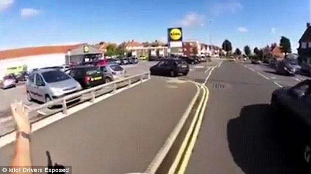 ضایع شدن دوچرخه سوار