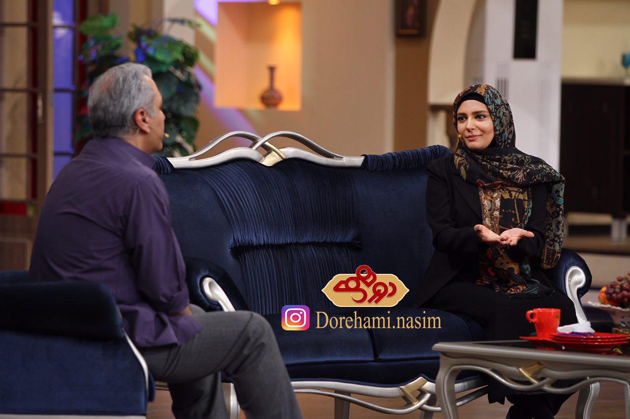 ليندا كيانی میهمان امشب دورهمی مدیری/ عکس