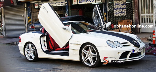 عکس/ جدیدترین بنز پلاک شده در ایران