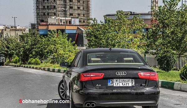 آئودی A6 در تهران/عکس