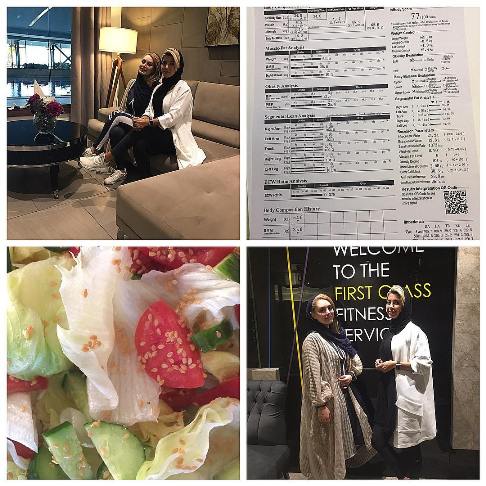 سحر قریشی در باشگاه ورزشی