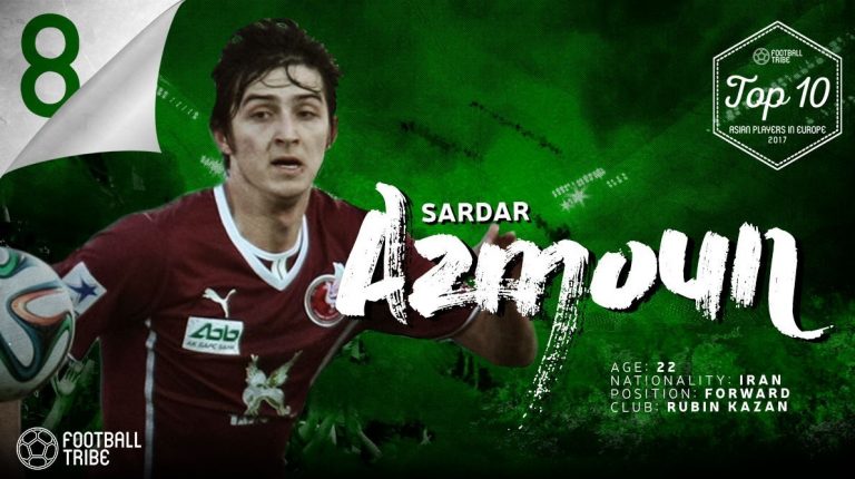 جهانخبش، سومین بازیکن برتر آسیا در سال 2017 + عکس