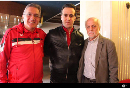 حضور جادوگر در اردوی پرسپولیس + عکس