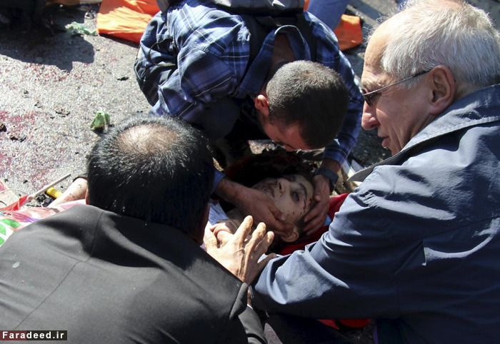 (تصاویر) شنبه خونین ترکیه