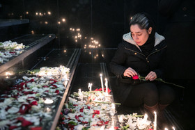 مراسم یادبود شهدای کشتی سانچی