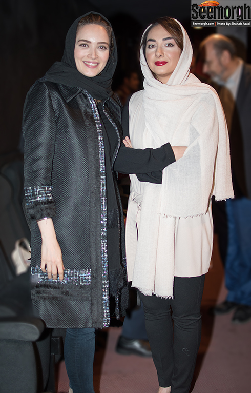 بهنوش طباطبایی و هانیه توسلی در ایوان شمس