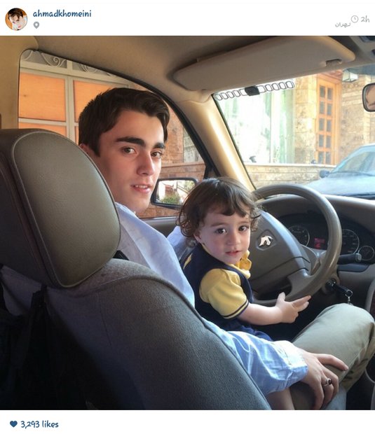 پسر حسن خمینی چه ماشینی سوار می شود؟ /عکس