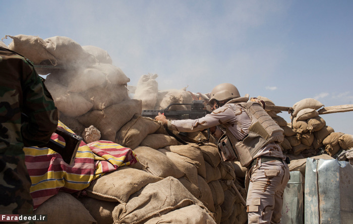 (تصاویر) در چند قدمی داعش