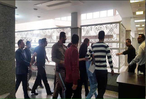 انتقال نجفی به دادسرای امور جنایی + فیلم و تصاویر