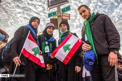 زائرانی از کشور لبنان