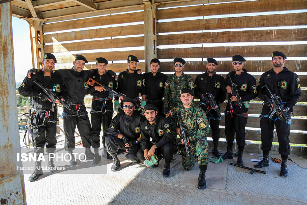 مراسم دانش آموختگی نیروهای یگان ویژه ناجا/عکس