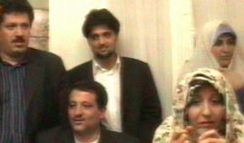 عروسی پسر محسن هاشمی با دختر نفیسه اشراقی +عکس