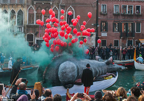 روایت تصویری از کارناوال امسال ونیز + تصاویر