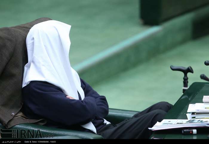 خواب متفاوت یک نماینده مجلس! /عکس