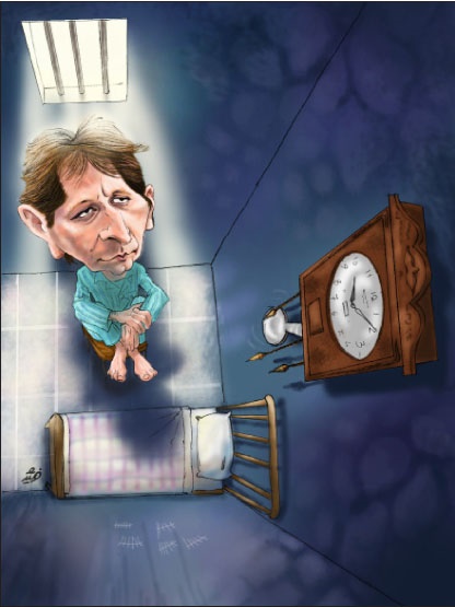 «ب. ز» در زندان!/کاریکاتور