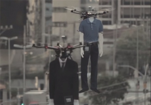 عکس/ مانکن‌های پهپادی!