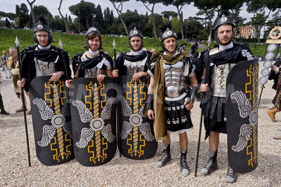 تصاویری از 2768 ساله شدن شهر رم ایتالیا