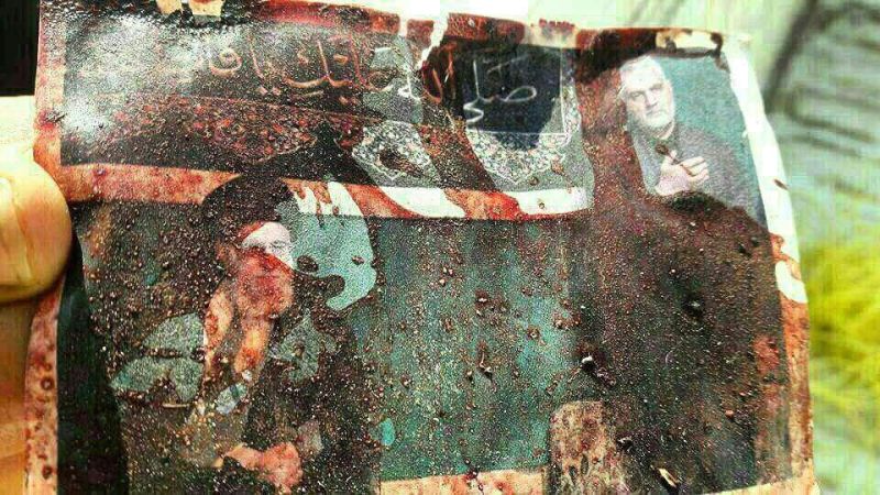 عکس تکان‌دهنده در جیب شهید مدافع حرم