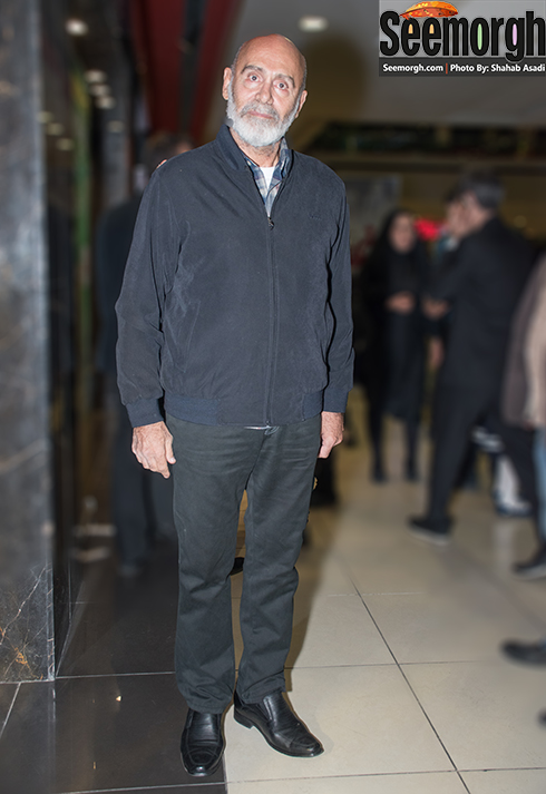 جمشید هاشم پور در اکران فیلم نفس در پردیس کوروش
