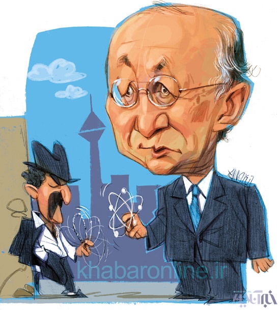 کاریکاتور/ آمانو در خیابان‌های تهران!